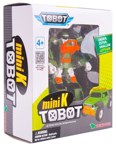 Трансформер YOUNG TOYS Tobot Mini K 301059 - фото 3