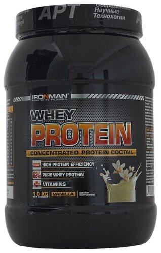 Протеин IRONMAN Whey Protein (1 кг, банка) - фото 5