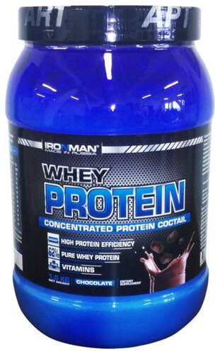 Протеин IRONMAN Whey Protein (1 кг, банка) - фото 1