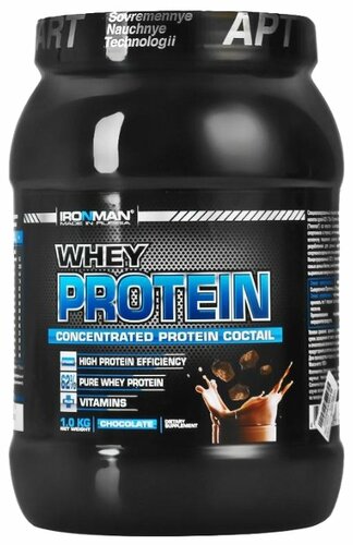 Протеин IRONMAN Whey Protein (1 кг, банка) - фото 2