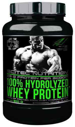 Протеин Scitec Nutrition 100% Hydrolyzed Whey Protein (910 г) - фото 1