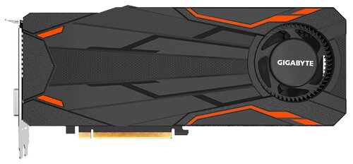 Видеокарта GIGABYTE GeForce GTX 1080 1632Mhz PCI-E 3.0 8192Mb 10010Mhz 256 bit DVI HDMI HDCP Turbo OC - фото 1