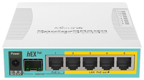 Маршрутизатор MikroTik hEX PoE - фото 2