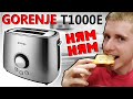 Видео - НЯМ-НЯМ. Тостер Gorenje T1000E