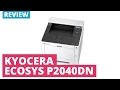 Видео - Kyocera ECOSYS P2040dn A4 Mono Laser Printer