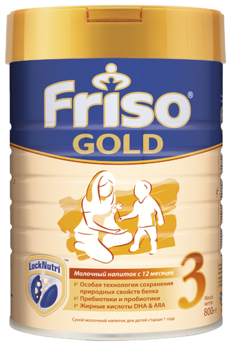 Смесь Friso Friso Gold 3 (от 1 года до 3 лет) 800 г - фото 1