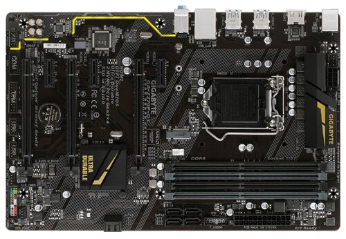 Материнская плата GIGABYTE GA-Z270P-D3 (rev. 1.0) - фото 1