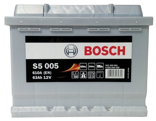 Автомобильный аккумулятор Bosch S5 005 (0 092 S50 050) - фото 1