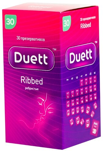 Презервативы Duett Ribbed - фото 2