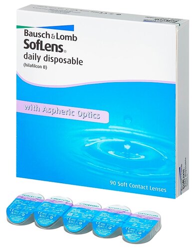 Bausch & Lomb Soflens Daily Disposable (90 линз) - фото 3