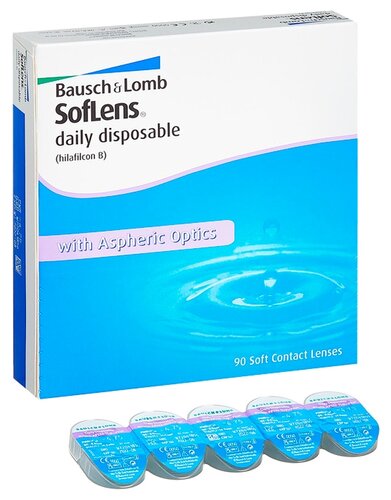 Bausch & Lomb Soflens Daily Disposable (90 линз) - фото 4