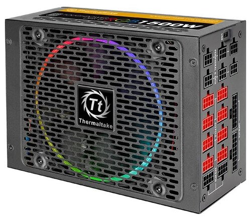 Блок питания Thermaltake Toughpower DPS G RGB 1500W Titanium - фото 2