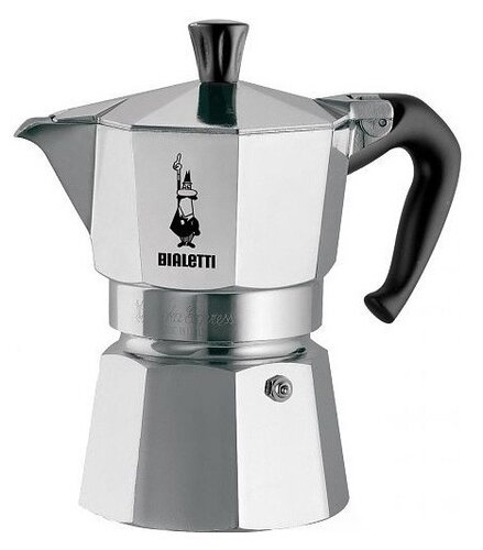 Кофеварка Bialetti Moka Express 1162 (120 мл) - фото 1