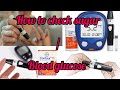 Видео - How to perform a blood glucose test 😱 | CONTOUR TS | ArtbySeerat