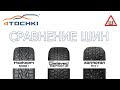 Видео - Сравнение шин Nokian Nordman 7 - Gislaved Nord Frost 200 - Kormoran Stud 2 на 4 точки. Шины и диски