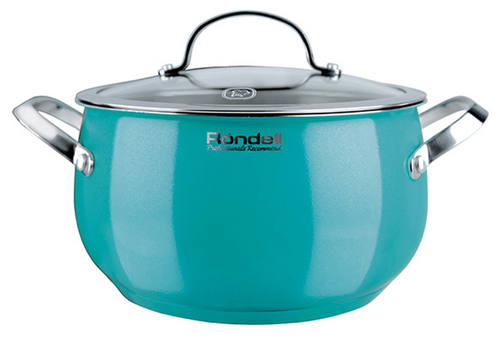 Кастрюля Rondell Turquoise 2,8 л - фото 2