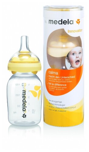 Medela Бутылочка со смартсоской Calma 150 мл с рождения - фото 2