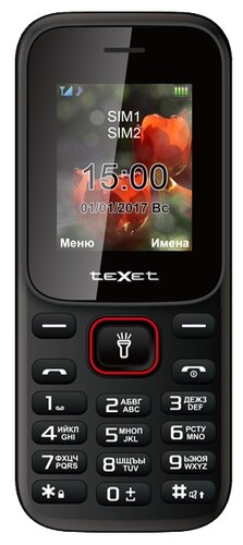Телефон teXet TM-128 - фото 1