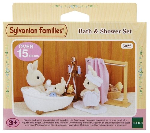 Игровой набор Sylvanian Families Ванная комната мини 3562/5022 - фото 3