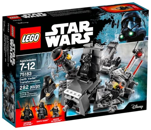 Конструктор LEGO Star Wars 75183 Превращение в Дарта Вейдера - фото 1