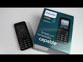 Видео - PHILIPS E106 DUAL SIM - Unboxing / Menu &amp; Ringtones  ( Telefon za 55zł )