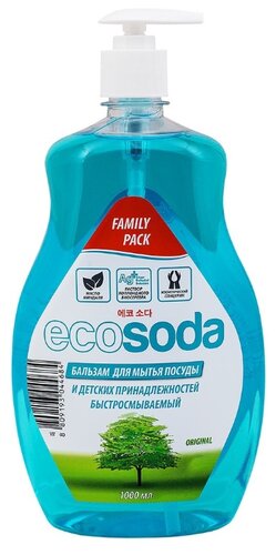 Mama Ultimate Бальзам для мытья посуды EcoSoda - фото 4