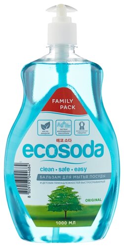 Mama Ultimate Бальзам для мытья посуды EcoSoda - фото 5