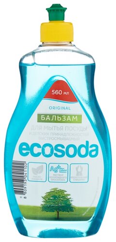 Mama Ultimate Бальзам для мытья посуды EcoSoda - фото 1