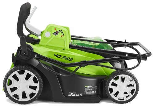 Газонокосилка greenworks 2501907ua G40LM35K2X - фото 5