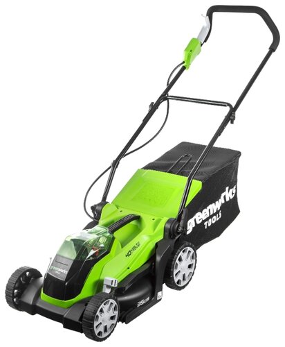 Газонокосилка greenworks 2501907ua G40LM35K2X - фото 1
