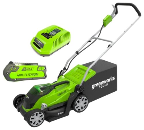 Газонокосилка greenworks 2501907ua G40LM35K2X - фото 2