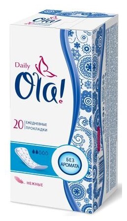 Ola! прокладки ежедневные Daily Без аромата - фото 3