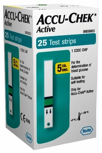 Accu-Chek тест-полоски Active - фото 5