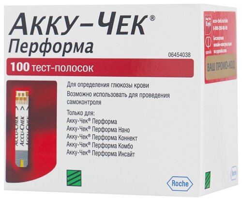 Accu-Chek тест-полоски Performa - фото 4