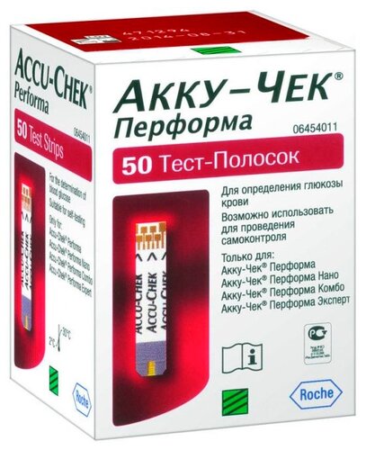 Accu-Chek тест-полоски Performa - фото 1