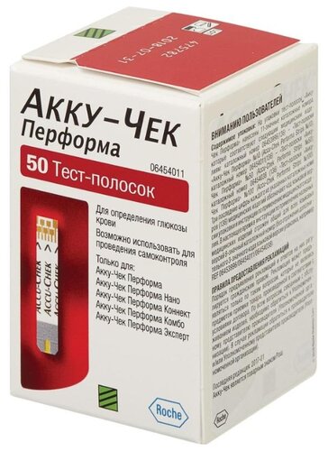 Accu-Chek тест-полоски Performa - фото 2