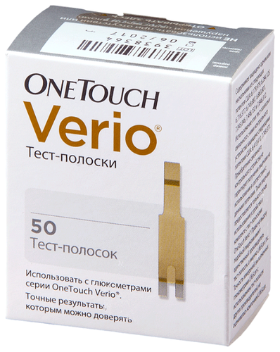 OneTouch тест-полоски Verio - фото 2