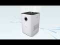 Видео - BONECO W200 Humidifier Air Washer: System Animation of BONECO healthy air