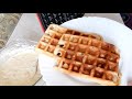 Видео - Нежные яблочные вафли в электровафельнице GFW-015 Waffle Plus