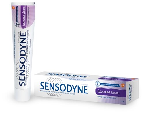 Зубная паста Sensodyne Здоровье Десен, для чувствительных зубов - фото 1