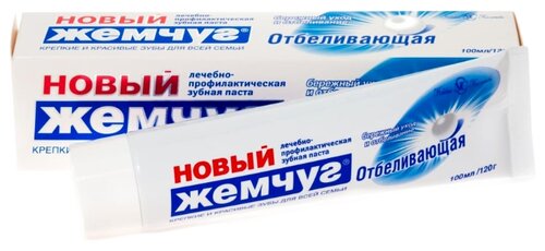 Зубная паста Новый Жемчуг Отбеливающая - фото 4