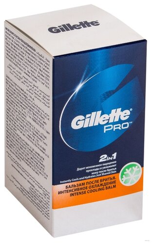 Бальзам после бритья Pro 2-в-1 Интенсивное охлаждение Gillette - фото 2