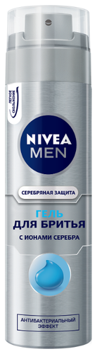 Гель для бритья "Серебряная защита" Nivea - фото 1