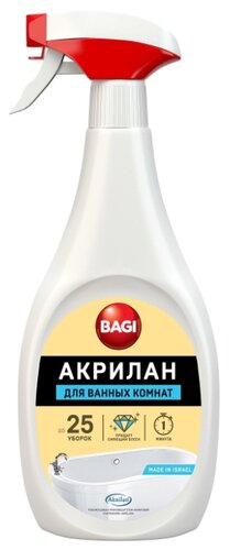 Bagi пена для уборки ванной Акрилан - фото 1