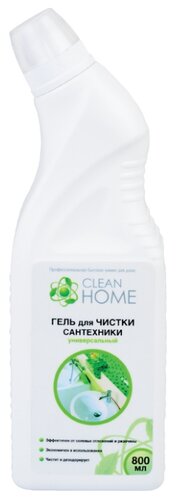 Clean Home гель для чистки сантехники универсальный - фото 1