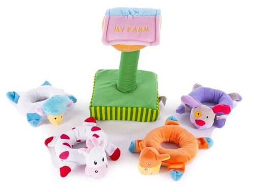 Пирамидка Biba Toys Ферма - фото 5