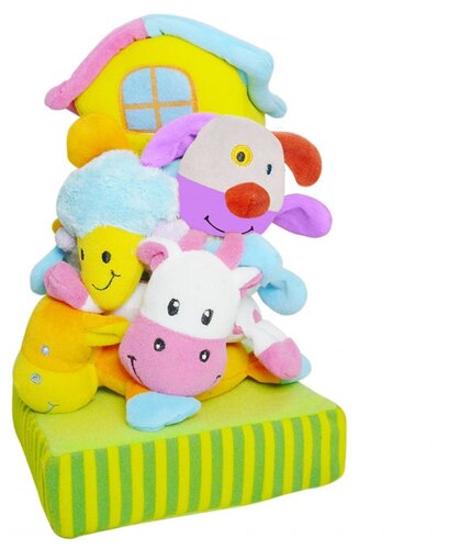 Пирамидка Biba Toys Ферма - фото 1