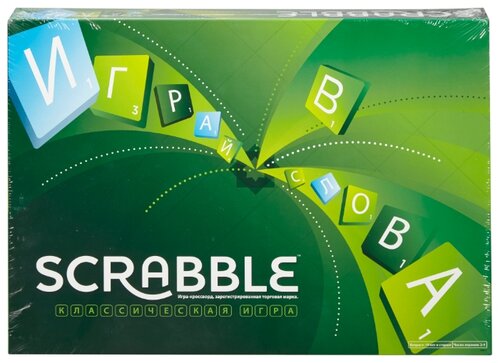 Настольная игра Mattel Scrabble Y9618 - фото 1