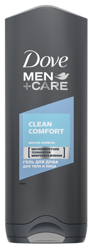 Гель для душа Dove Men+Care Чистота и комфорт - фото 3