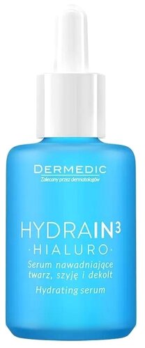 Dermedic Hydrain3 Hialuro Сыворотка увлажняющая для лица, шеи и декольте - фото 1